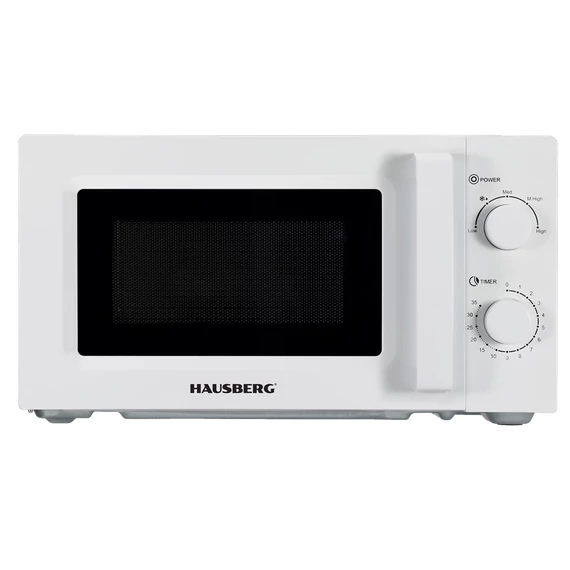 Hausberg HB-8008AB 700W 20L Mikrohullámú sütő, Fehér