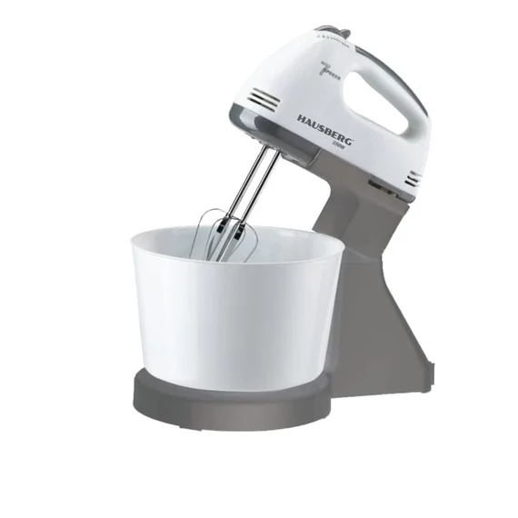 HAUSBERG HB-3550GR Tálas mixer 250W Szürke-Fehér