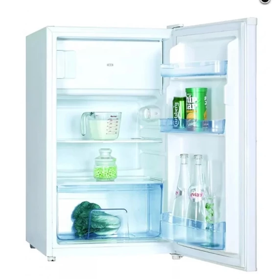 Hausmeister HM 3104 egyjtós hűtőszekrény, 107 L, Hűtő mérete: 93 L , Fagyasztó mérete: 13 L, E energiaosztály, Fehér