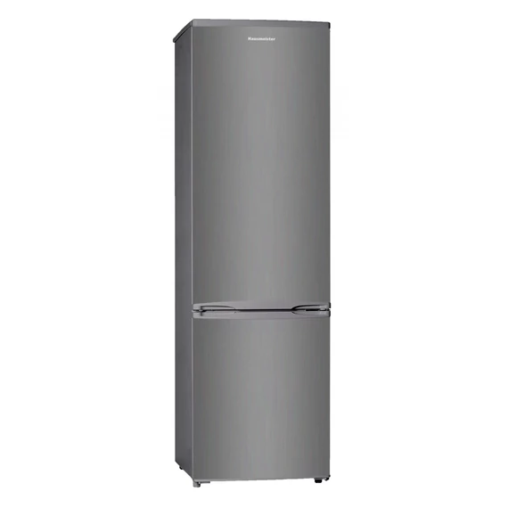 Hausmaister HM 3193 alulfagyasztós inox kombinált hűtőszekrény, 269 liter, F energiaosztály, 