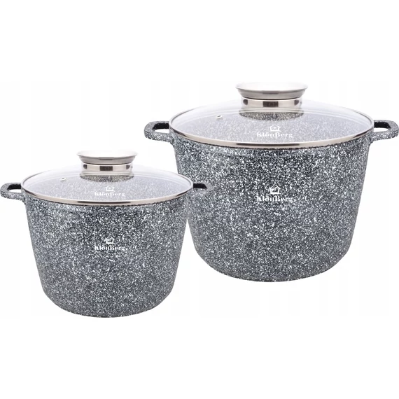 KlönBerg 4 darabos Edénykészlet  KB-3910 Szürke