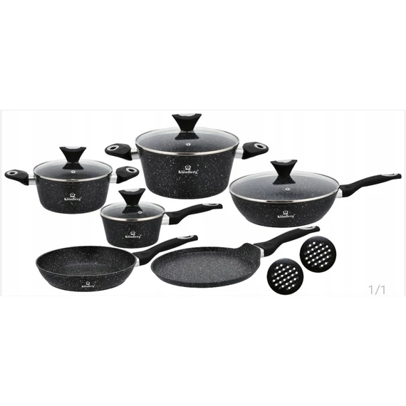 KLÖNBERG KB-4033 PREMIUM 12 részes edénykészlet