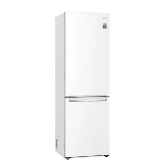 LG GBB72SWVGN Alulfagyasztós kombinált hűtőszekrény, NoFrost, 234 l hűtőtér, 107 l fagyasztótér, LG Smart Inverter kompresszor, fehér, UTOLSÓ DARAB , MINTA TERMÉK, OLDALÁN APRO KARCOK LÁTHATÓK, LEÉRTÉKELT TERMÉK !!!