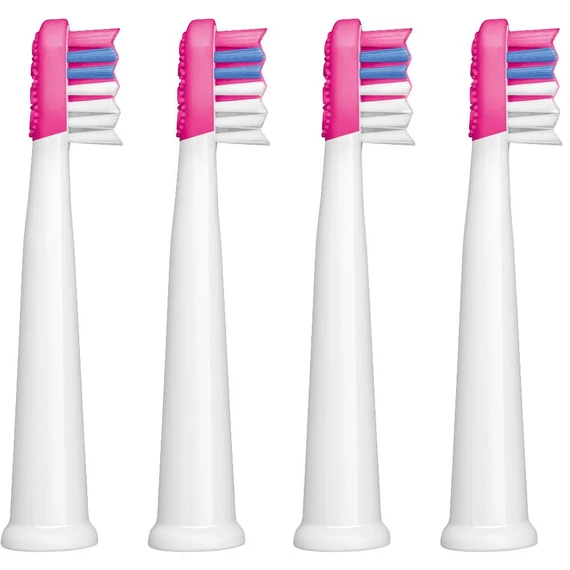 Sencor SOX 013RS tartalék fogkefefej készlet az összes SOC 091x gyermek szónikus elektromos fogkeféhez, 4 db