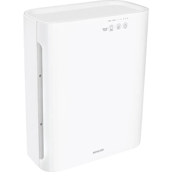 Sencor SHA 8400WH-EUE3 Légtisztító, 55W, Automata kikapcsolás, Szén- és HEPA szűrő, UV-C sugár, 25m2-ig, Fehér