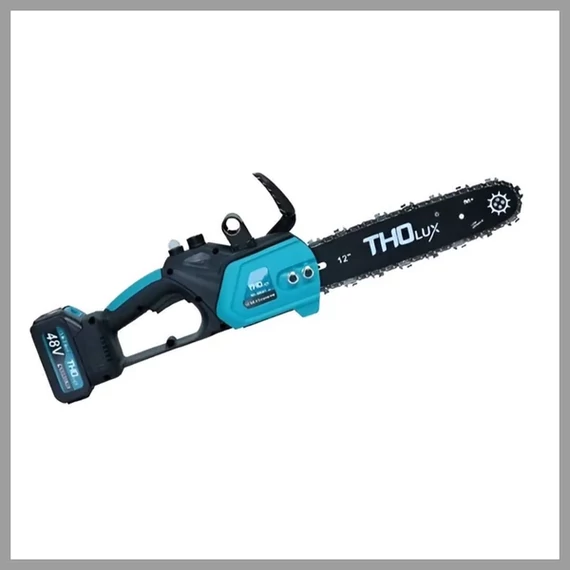 THO Lux M-9091 12" Akkumulátoros láncfűrész, 2x48V Li-ion, 1000W