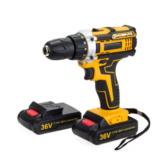 THO M-9004 Akkumulátoros fúró csavarozó, 2db akku, 36V, 28 részes