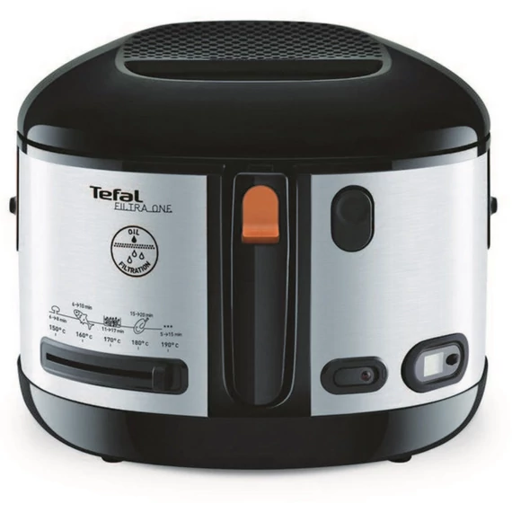 Tefal FF175D71 Filtra One Inox olajsütő, 2,1L, 1900W