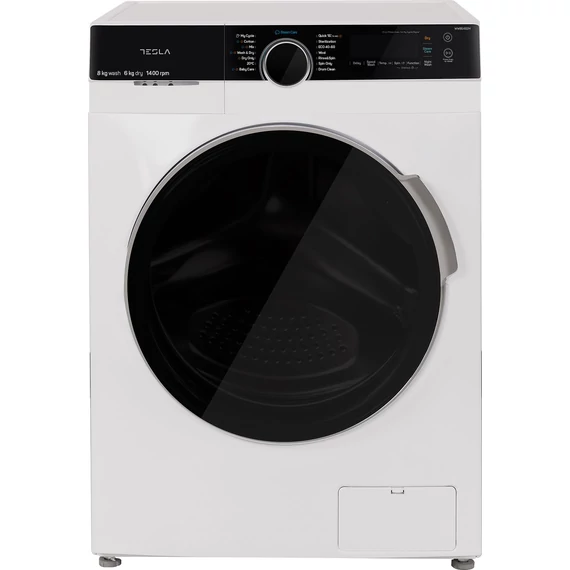 Tesla elöltöltős mosógép WW86492M, 8 kg töltés, 6 kg száritás