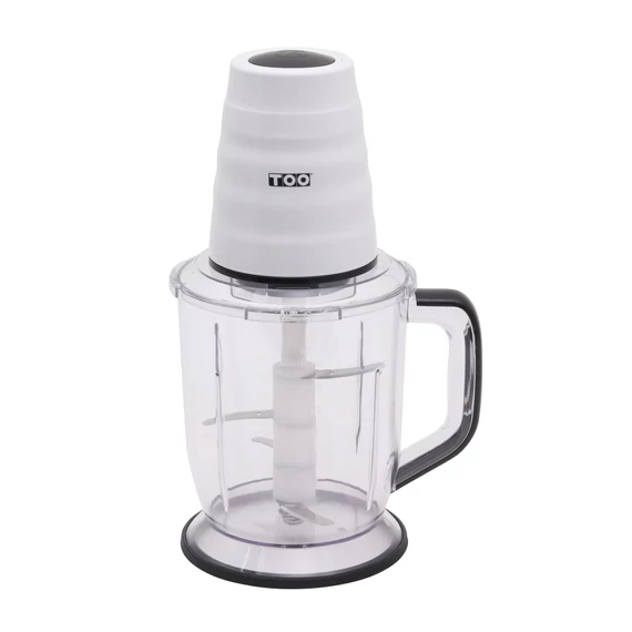 TOO MC-300-201-W Aprító, 1.5 Literes edény, 300W, Rozsdamentes acél penge, Fehér