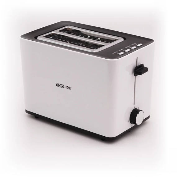 TOO TO-2SL106W-850W 2 szeletes kenyérpirító, 220-240V/50Hz, fehér