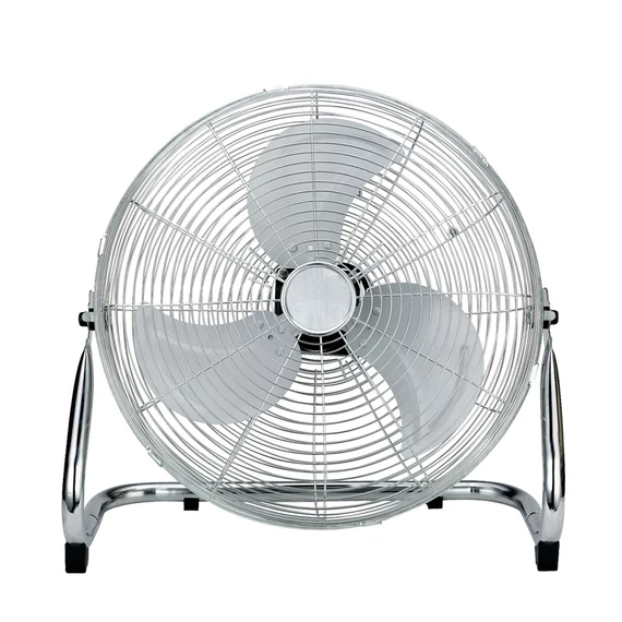 TOO FANF-35-302-M ezüst padló ventilátor, 50 W, 3 lapátos kialakítás, 35 cm lapátátmérő, 3 sebességfokozat