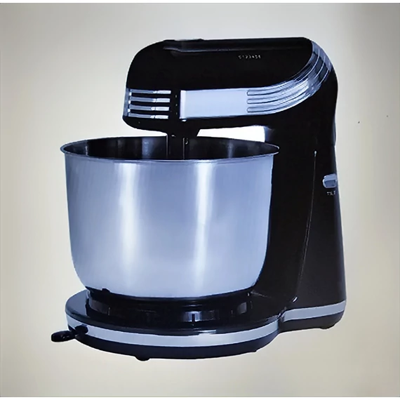 Zurrichberg  ZBP/7644 Konyhai Robotgép + 2 Keverőszár ( Habverő, Tészta Horog), 500W, 3L, Fekete-Ezüst