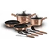 Kép 1/2 - BERLINGER HAUS BH/6142 10 részes edénykészlet, Metallic Line Rosegold Edition