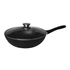Kép 1/2 - Cheffinger CF-FW28 Márványbevonatú Wok serpenyő, 28 cm, Fekete