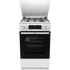 Kép 1/13 - Gorenje GK5C42WJ, Szabadonálló, Gáz, Kombinált tűzhely, Főzőzóna 4, Sütő 62L, A energiaosztály, Grill, Fehér-Fekete