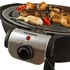 Kép 4/6 - Hausberg HB-540 1600W állvánnyal, 5 fokozat, elektromos barbeque grillszett, Fekete