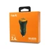 Kép 6/6 - Havit HV-UC515  2- es USB autós töltő szivargyújtóba, 2.4 A, fekete-narancs 