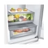 Kép 7/8 - LG GBB72SWVGN Alulfagyasztós kombinált hűtőszekrény, NoFrost, 234 l hűtőtér, 107 l fagyasztótér, LG Smart Inverter kompresszor, fehér, UTOLSÓ DARAB , MINTA TERMÉK, OLDALÁN APRO KARCOK LÁTHATÓK, LEÉRTÉKELT TERMÉK !!!