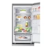 Kép 8/17 - LG GBV5150DPY Kombinált hűtőszekrény, 234 Liter hűtő / 110 Liter fagyasztó, D energiaosztály, 186 cm magas, Total No Frost, Door Cooling+ funkció, Smart Inverter, Koop-Stop ajtónyitás, Inox