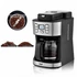 Kép 5/7 - RAF R-110 Kávédaráló És Automata Csepegtető Kávéfőzőgép 2in1, 1.2L, 14 csésze, 1050W, Fekete-Ezüst
