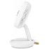 Kép 4/11 - SENCOR SFE 0773WH Vezeték nélküli asztali ventilátor, 4 sebességfokozat, Állítható magasság, Fehér