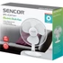 Kép 5/5 - Sencor SFE 4037WH-EUE3 Asztali ventilátor, átmérő 40cm, 50W, Oszcillálás-Dönthető funkció, 3 fokozat, Fehér