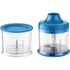 Kép 10/21 - Sencor SHB 4462BL-EUE3 Botmixer szett, 1000W, 500- és 700ml-es edényekkel, Kék