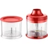 Kép 10/22 - Sencor SHB 4464RD-EUE3 Botmixer szett, 1000W, 500- és 700ml-es edényekkel, Piros