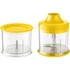 Kép 10/22 - Sencor SHB 4466YL-EUE3 Botmixer szett, 1000W, 500- és 700ml-es edényekkel, Citromsárga