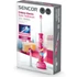 Kép 12/12 - Sencor SOC 0911RS Elektromos gyermek fogkefe, 2 program, szónikus, 15 napos akku üzemidő, Rózsaszín