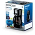 Kép 3/11 - SENCOR SCE 5070BK Filteres kávéfőző, 1000W, 15 csészés, 1.8 l Üveg kancsó, praktikus fedéllel, Fekete