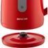 Kép 3/12 - Sencor SWK 1704RD Vízforraló 1.7 L, 2200 W, 360°-os STRIX középcsatlakozó, Piros