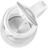 Kép 7/16 - Sencor SWK 2190WH Üveg Vízforraló, 2 L , 2200 W, 360°-os STRIX középcsatlakozó, Hőmérséklettő függő belső LED világítás, Fehér