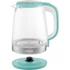 Kép 5/16 - Sencor SWK 2191GR Üveg Vízforraló, 2 L , 2200 W, 360°-os STRIX középcsatlakozó, Hőmérséklettő függő belső LED világítás, Zöld