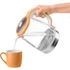 Kép 11/16 - Sencor SWK 2193OR Üveg Vízforraló, 2 L , 2200 W, 360°-os STRIX középcsatlakozó, Hőmérséklettő függő belső LED világítás, Narancssárga