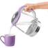 Kép 11/16 - Sencor SWK 2195VT Üveg Vízforraló, 2 L , 2200 W, 360°-os STRIX középcsatlakozó, Hőmérséklettő függő belső LED világítás, Lila