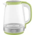 Kép 3/16 - Sencor SWK 2197GG Üveg Vízforraló, 2 L , 2200 W, 360°-os STRIX középcsatlakozó, Hőmérséklettő függő belső LED világítás, Sötétzöld