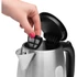 Kép 6/11 - Sencor SWK 1720BK Vízforraló, 1.7 L, 2200W, Rejtett fűtőszál, Automatikus kikapcsolás, Inox