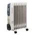 Kép 1/3 - TOO OFR-9-2000-121 9 tagú elektromos olajradiátor, 2000W, Hőfokszabályozó, 2 fűtési fokozat, Termosztát, Túlmelegedés elleni védelem, Felbillenés esetén kikapcsol, Szürke