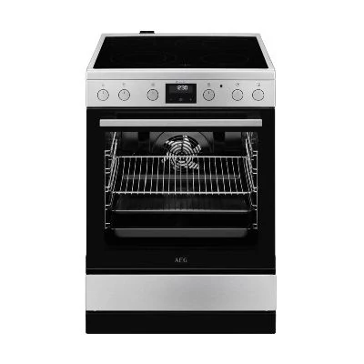 AEG CCB6446ABM kerámialapos tűzhely, AirFry, A energiaosztály, Inox