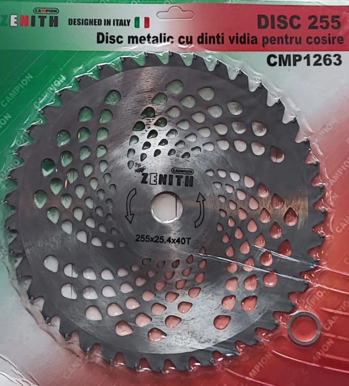 Campion Zenith CMP1263 bozótvágó tárcsa fűkaszához, M10, 255 mm
