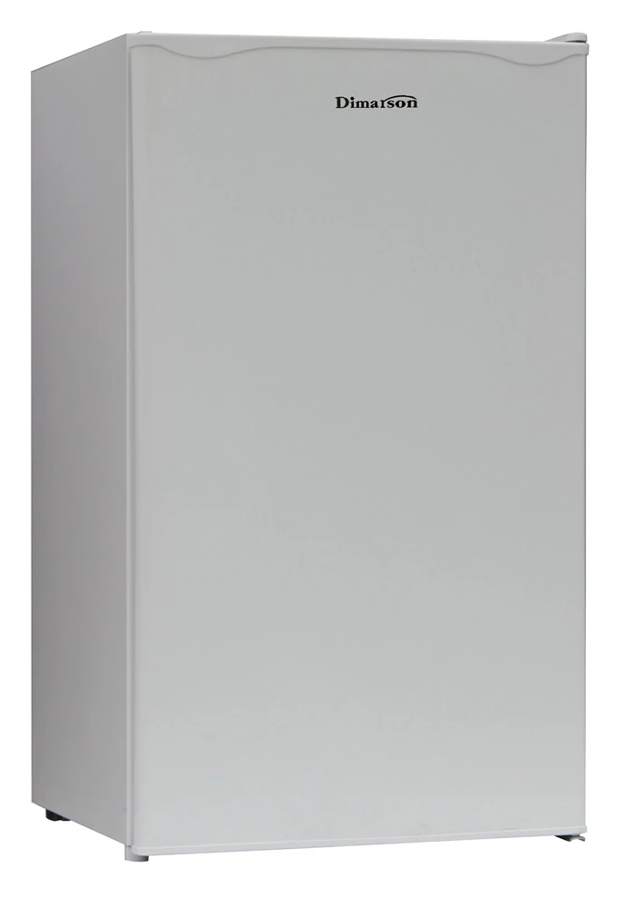 Dimarson DM 90 egyajtós hűtőszekrény, 81 Liter hűtő, 10 Liter fagyasztó, Fehér 