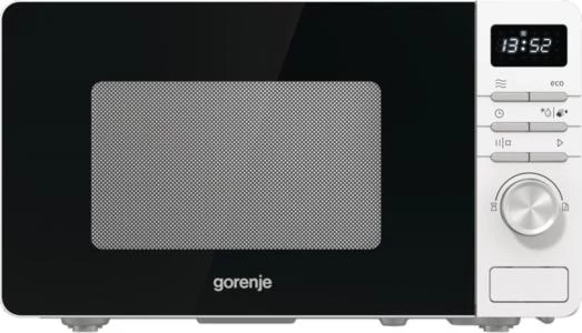 Gorenje MO20A3W digitális mikrohullámú sütő, 800 W, 20 L, fehér