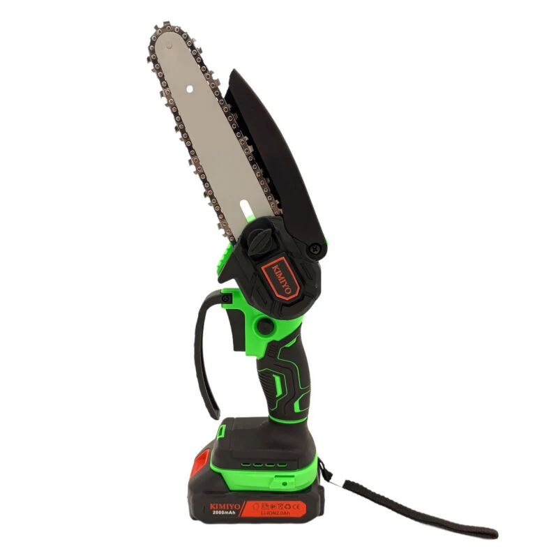 Kimiyo CH23-360 Akkumulátoros mini láncfűrész, 15.24 cm vágóhossz, 5 m/s láncsebesség, 2db 36V / 2000 mAh Li-ion akkumulátorral