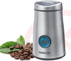 Sencor SCG 3050SS Kávédaráló, 50g szemeskávé kapacitás, mák, dió- és fűszerőrlés, Inox