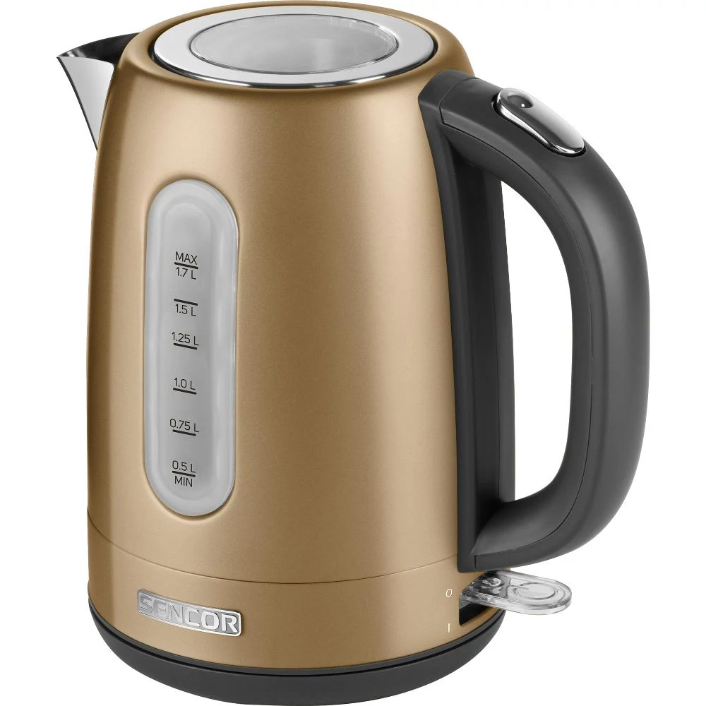 Sencor SWK 1777CH Rozsdamentes acél Vízforraló, 1.7 L, 2150 W, 360°-os STRIX középcsatlakozó, Pezsgő